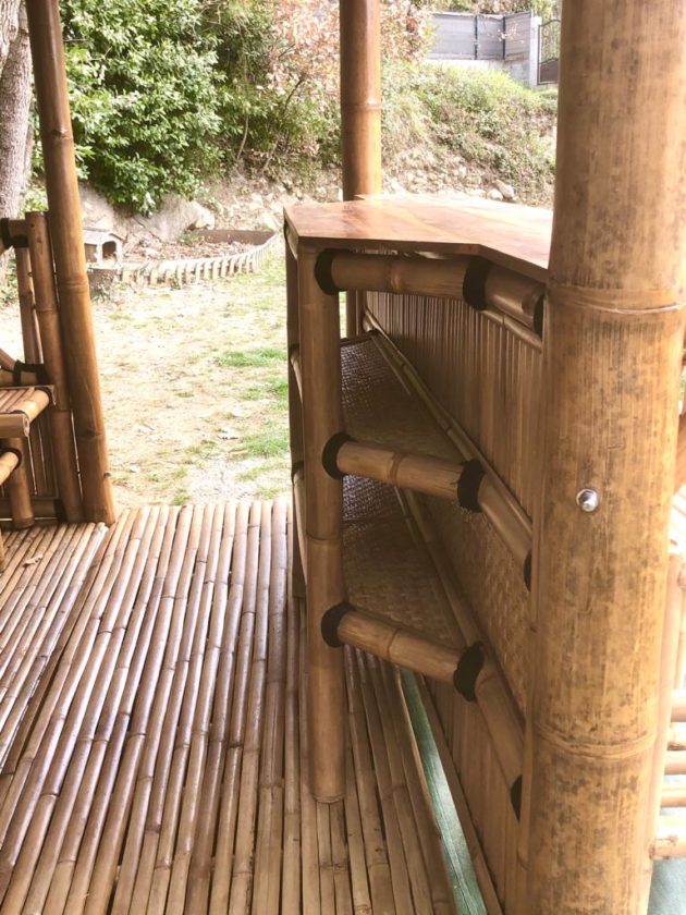 Paillote ou gazébo en bambou - Pure Nature