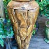 Vase en bois recyclé