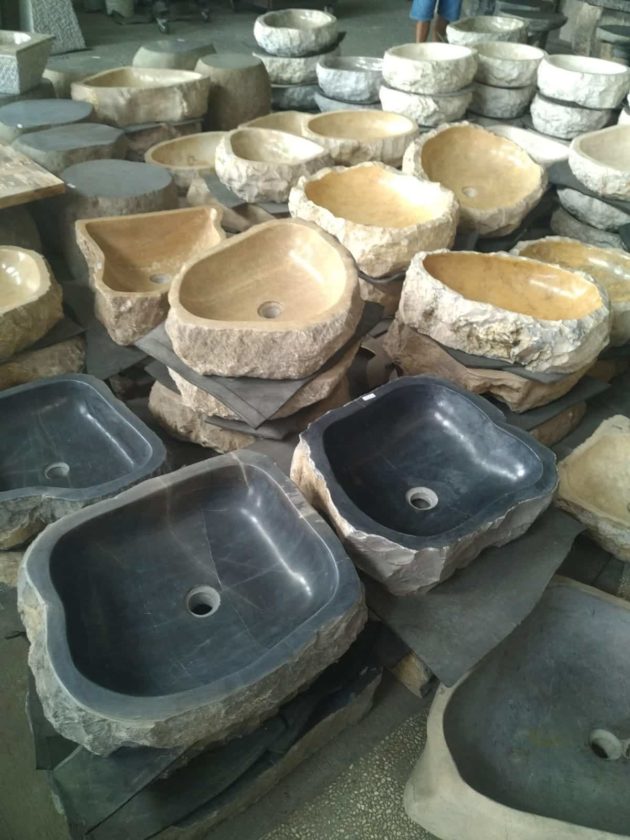 Vasques en pierre